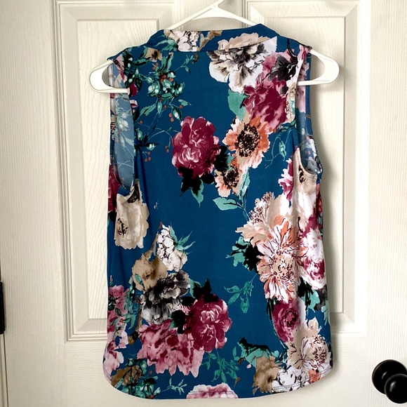 Floral Flowy Dress Tank - Picture 3 of 5